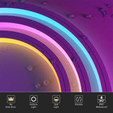 WS2812B WS2811 Neon Sign Tube SK6812 RGBW LED Strip Light Silica Gel 1m 2m 3m 4m 5m Flexible Neon Soft Lights Tube for Outdoors