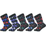 Brand Men's Socks Soft and breathable High Quality Cotton black Classic pattern Happy Gentleman Plus Size Mens dress Socks