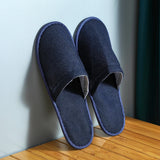 5 Pairs Disposable Slippers Hotel Travel Slipper Sanitary Party Home Guest Use Men Women Unisex Closed Toe Shoes Salon Homestay