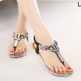 TIMETANG Women Sandals Bohemia Women Casual Shoes Sexy Beach Summer Girls Flip Flops Gladiator Fashion Cute Women Flats Sandals