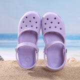 New Arrival Women's Flats Sandals Karin Mary Jane Summer Cheap Mule Clogs Ladies Girls Garden Shoes Nursing Work Slippers Black