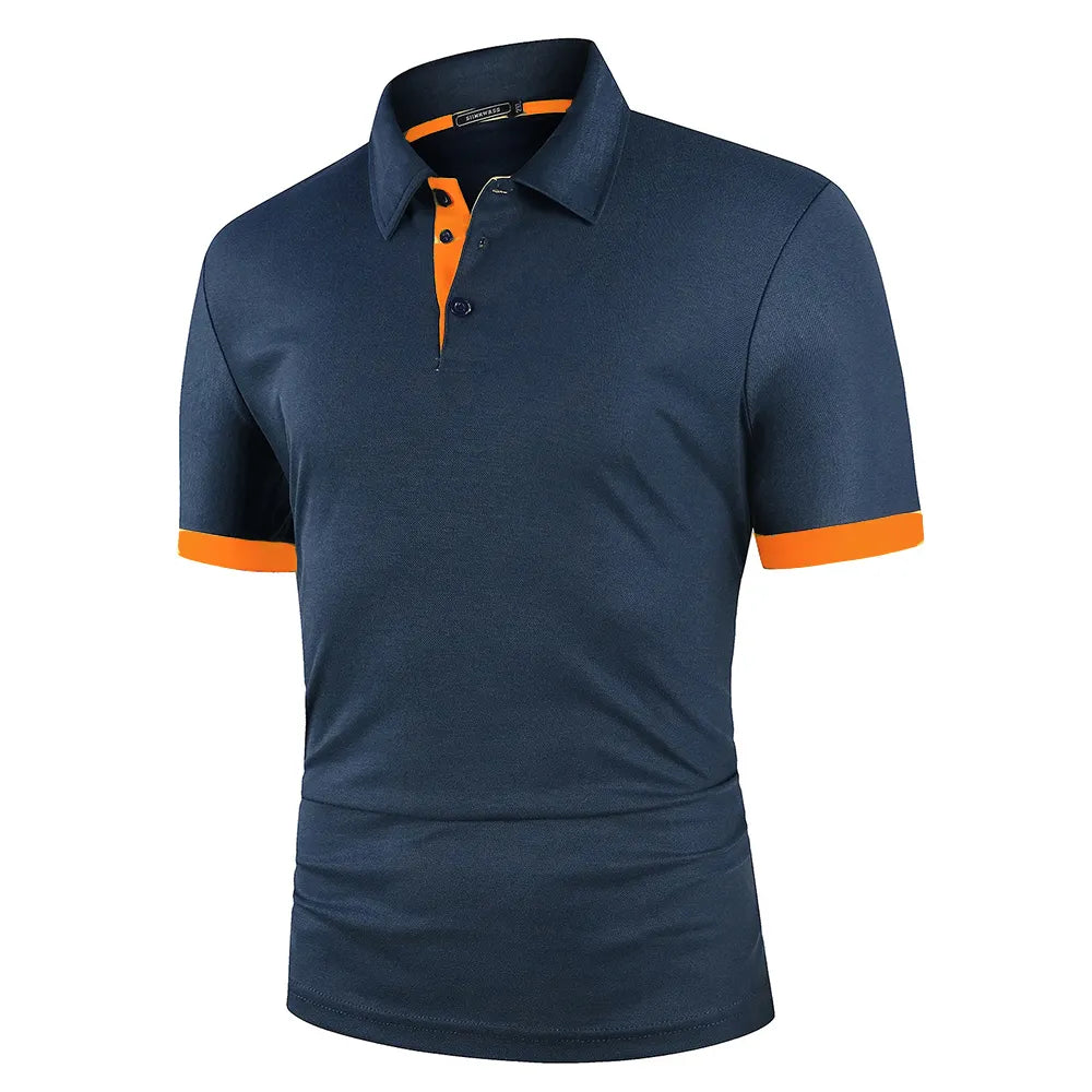 メンズウェア DECEMBERMAY Men's Color combination polo メンズウェア DECEMBERMAY Men's Color combination polo