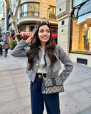 SLTNX Fashion Jackets for Women 2023 Autumn Coats Female Turndown Collar Chic Single-breasted New Outerwear Ladies Casual Jacket