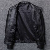 AYUNSUE 100% Real Cowhide Genuine Leather Jacket Men Clothes Autumn Coat Plus Size 5XL Coats Jaqueta Couro Legítimo Masculino