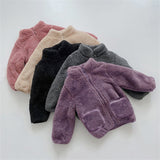 Kids Spring Coats Children Outerwear Boy Warm Fleece Jacket Baby Girls Jackets For Autumn Children Clothing