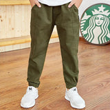 Spring Autumn Cotton Boys Pants Children Trousers Casual Kids Sports Pants 3 4 5 6 7 8 9 10 11 12 13 Years Teenager Boys Clothes