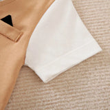 0-18 Baby Bodysuit Gentleman Style Handsome Formal Cotton Comfortable Soft Boys And Girls Summer Short Sleeved Newborn Clothes