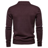 2021 New Winter Thickness Pullover Men O-neck Solid Color Long Sleeve Warm Slim Sweaters Men Men's Sweater Pull Male Clothing