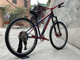 12 Speeds 29 Inch Mountain Bike Air Damping Front Fork Oil Disc-brake 7 Bearing Hubs Aluminum Alloy Frame Double Layer Rim Wheel