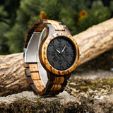 BOBO BIRD Wood Watches Relogio Masculino Watch for Men Viking Warriors Symbol Relojes Para Hombre часы мужские Logo Custom