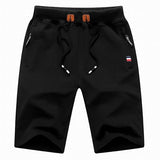 2022 New Men's Shorts Summer Breeches Cotton Casual Sweat Bermudas Men Black Homme Classic Brand Clothing Beach Shorts Male