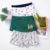 Boys Soft Boxers Back To School Clothes Cute Briefs for Teenage Kids Thong Underwear Cotton Underpants Children Panties Shorts