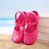 New Arrival Women's Flats Sandals Karin Mary Jane Summer Cheap Mule Clogs Ladies Girls Garden Shoes Nursing Work Slippers Black