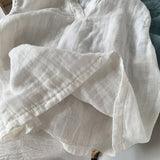 Children's Double Gauze Cotton Tank Top Summer New Boys And Girls Baby Casual Breathable Thin Sleeveless T-Shirts WT830