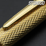 STONEGO Classic Luxury Rollerball Pens, Stainless Steel Roller Ball Pen for Men Women, School, Office, Executive, Business