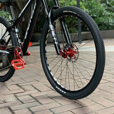 12 Speeds 29 Inch Mountain Bike Air Damping Front Fork Oil Disc-brake 7 Bearing Hubs Aluminum Alloy Frame Double Layer Rim Wheel