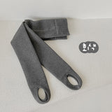 MILANCEL Kids Pants Solid Girls Tights Fur Lining Pantyhose Girl Skinny Leggings