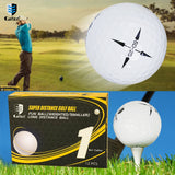 Caiton 12pcs Golf Super Long-range Ball,Ball is Smaller & Heavier,Increase 40+ Yards Flying Distance,Fly Further & More Accurate