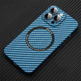 Carbon Fiber for iphone 12 13 14 pro Max Case Magsafe Magnetic Wireless Charging Case For iPhone 13 12 Pro Max 14Plus Hard Cover