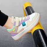 Children Shoes Girls Sneaker White Leather Kids Casual Shoes Fashion School 6 To 12 Years Running Sports Tennis Girl Sneaker