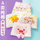 Girls 4 Pcs/lot Underwear Teenagers Panties Boxers Cartoon Printed Shorts for Kids Children's Clothing Baby Cotton Briefs