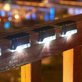 1/4/10/20pcs LED Solar Stair Light Waterproof Outdoor Garden Passage Courtyard Terrace Guardrail Step Light Landscape Light