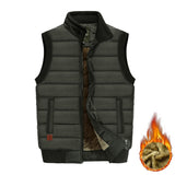 2022 Men's Winter Jackets Sleeveless Vest Thick Fleece Warm Waistcoat Male Plush Casual Windproof Big Size Plus 8XL Large