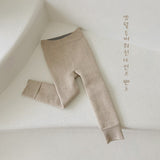 MILANCEL Kids Pants Solid Girls Tights Fur Lining Pantyhose Girl Skinny Leggings