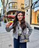 SLTNX Fashion Jackets for Women 2023 Autumn Coats Female Turndown Collar Chic Single-breasted New Outerwear Ladies Casual Jacket