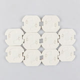 10pcs EU Power Socket Electrical Outlet Baby Kids Child Safety Guard Protection Anti Electric Shock Plugs Protector Rotate Cover