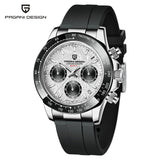 40mm New PAGANI DESIGN Men's Quartz Watches Sapphire Luxury Chronograph Stainless Steel Waterproof Men's Watch Relogio Masculino