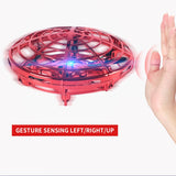 Mini UFO RC drone  Infraed Hand Sensing Induction Helicopter Model Electric Portable Quadcopter flayaball drohne Toys for kids