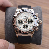 40mm New PAGANI DESIGN Men's Quartz Watches Sapphire Luxury Chronograph Stainless Steel Waterproof Men's Watch Relogio Masculino