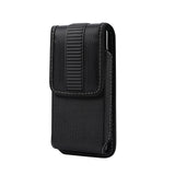 FULAIKATE High-grade Phone Bag for iPhone 13 Pro Max Durable Cloth Hanging Waist Leather Case for Mobile Cellphone Men's Pouch