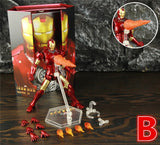 ZD Toys Marvel Iron Man MK1 MK2 MK3 MK4 MK5 MK6 MK7 MK42 MK43 7" Movie Action Figure Iron-Man Mark 1 2 3 4 5 6 7 42 43 Legends
