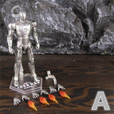 ZD Toys Marvel Iron Man MK1 MK2 MK3 MK4 MK5 MK6 MK7 MK42 MK43 7" Movie Action Figure Iron-Man Mark 1 2 3 4 5 6 7 42 43 Legends
