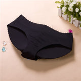 S-XL lady low Waist Sexy Padding Panties Bum Padded Butt lifter Enhancer Hip Push Up Panties Underwear Seamless Panties Buttocks
