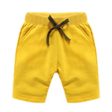 Children Summer Shorts Cotton Solid Elastic Waist Shorts For Boys Girls Fashion Sports Pants Toddler Panties Kids Beach Clothing