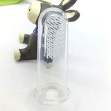 Baby Finger Toothbrush Silicon Toothbrush+Box Children Teeth Clear Soft Silicone Infant Tooth Brush Rubber Cleaning