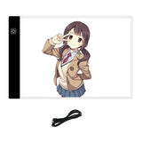 A4 Level Dimmable Led Drawing Copy Pad Board Children's Toy Painting Educational Kids Grow Playmates Creative Gifts For Children