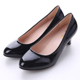 Women Shoes Ladies Pumps Medium Heel Nude Sexy High Heels Weeding Shoes Women Office Work Pumps Party Shoes