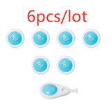 10pcs EU Power Socket Electrical Outlet Baby Kids Child Safety Guard Protection Anti Electric Shock Plugs Protector Rotate Cover