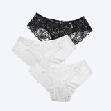 3pcs/Pack! Sexy Women Lace Panties Underwear Lace Briefs S M L XL Women Underwear