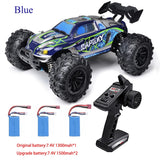 Wltoys RC Cars 2.4G 390 Moter High Speed Racing With LED 4WD Drift Remote Control Off-Road 4x4 Truck Toys For Adults And Kids