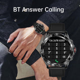 SENBONO New Men's Smart Watch Max7 Bluetooth Answer Call Man Watch IP68 Waterproof Thermometer Tracker Sport Smartwatch Men 2022