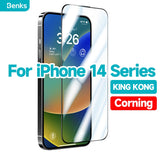 Benks 0.4mm King Kong Corning HD Tempered Glass Film For iPhone 14 Plus 14 Pro Max Explosion-Proof Anti-drop Screen Protector
