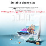 G04BS Wireless VR Glasses 3D Virtual Reality Box Google Cardboard Stereo Mic Headset Helmet for 4.7-7.2" Smartphone+Joystick