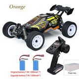 Wltoys RC Cars 2.4G 390 Moter High Speed Racing With LED 4WD Drift Remote Control Off-Road 4x4 Truck Toys For Adults And Kids