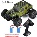 Wltoys RC Cars 2.4G 390 Moter High Speed Racing With LED 4WD Drift Remote Control Off-Road 4x4 Truck Toys For Adults And Kids