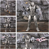 ZD Toys Marvel Iron Man MK1 MK2 MK3 MK4 MK5 MK6 MK7 MK42 MK43 7" Movie Action Figure Iron-Man Mark 1 2 3 4 5 6 7 42 43 Legends